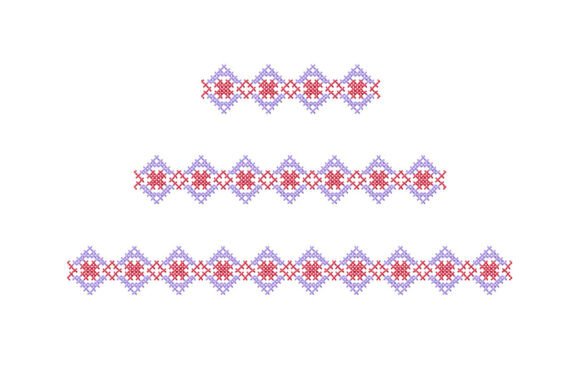 Border Cross Stitch Embroidery Patterns