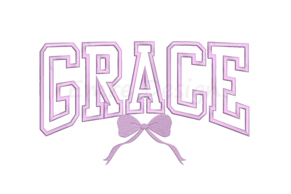 Coquette Grace Embroidery Design