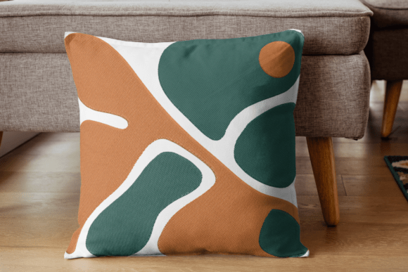 Digital Abstract Shape Embroidery File
