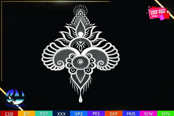 FSL Ornament Embroidery Design